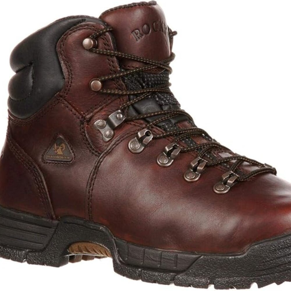 Rocky MobiLite Steel Toe Waterproof Work Boots Men 100% Leather BRAND NEW IN BOX